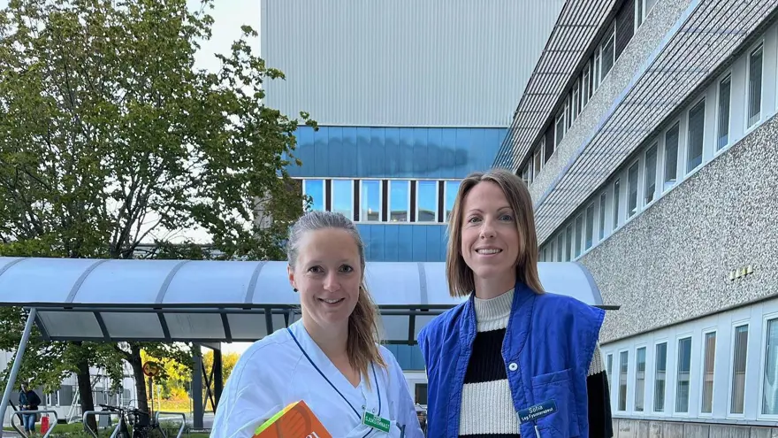 Två av våra FAR-samordnare Sofia och Maria